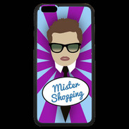 Coque iPhone 6 Plus Premium Mister Shopping Chatain