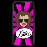 Coque iPhone 6 Plus Premium Miss Swag Chatain