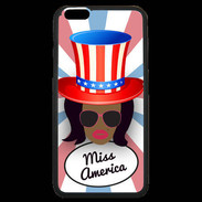 Coque iPhone 6 Plus Premium Miss USA Black