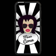 Coque iPhone 6 Plus Premium Miss Corse Brune