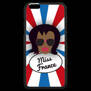 Coque iPhone 6 Plus Premium Miss France Black