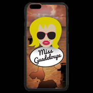 Coque iPhone 6 Plus Premium Miss Guadeloupe Blonde