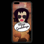 Coque iPhone 6 Plus Premium Miss Guadeloupe Brune