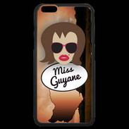 Coque iPhone 6 Plus Premium Miss Guyane Chatain