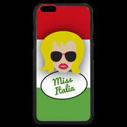 Coque iPhone 6 Plus Premium Miss Italie Blonde