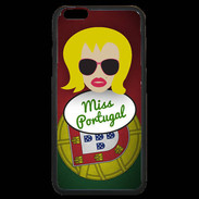Coque iPhone 6 Plus Premium Miss Portugal Blonde