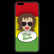 Coque iPhone 6 Plus Premium Miss Rasta Chatain