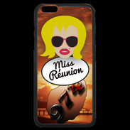 Coque iPhone 6 Plus Premium Miss Réunion Blonde