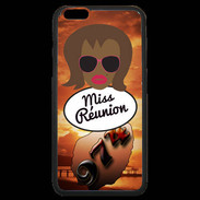 Coque iPhone 6 Plus Premium Miss Réunion Black