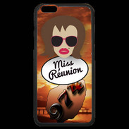 Coque iPhone 6 Plus Premium Miss Réunion Chatain