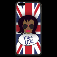 Coque iPhone 6 Plus Premium Miss UK Black