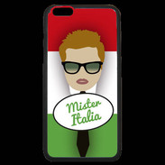 Coque iPhone 6 Plus Premium Mister Italie Roux