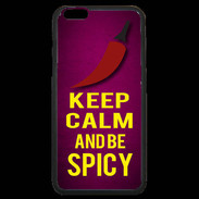 Coque iPhone 6 Plus Premium Keep Calm and Be Spicy Rose