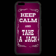 Coque iPhone 6 Plus Premium Keep Calm and Take Jack Rose