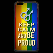 Coque iPhone 6 Plus Premium Keep Calm and Be Proud mens Gay