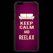 Coque iPhone 6 Plus Premium Keep Calm and Reelax Rose