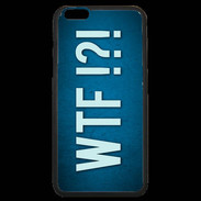 Coque iPhone 6 Plus Premium WTF bleu ZG