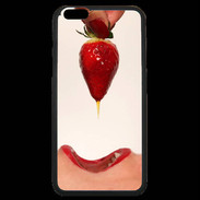 Coque iPhone 6 Plus Premium Plaisir et fraise PR20