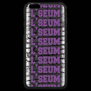 Coque iPhone 6 Plus Premium L'seum violet
