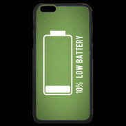 Coque iPhone 6 Plus Premium Low Battery vert ZG