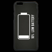 Coque iPhone 6 Plus Premium Low Battery noir ZG