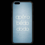 Coque iPhone 6 Plus Premium Apéro bédo dodo bleu ZG