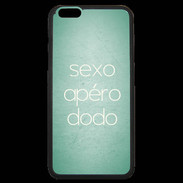 Coque iPhone 6 Plus Premium Sexo Apéro Dodo vert ZG