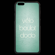 Coque iPhone 6 Plus Premium Vélo Boulot Dodo Vert ZG