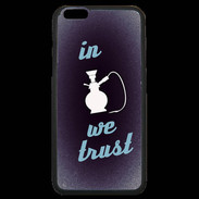 Coque iPhone 6 Plus Premium In Chicha We trust Bleu ZG