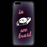Coque iPhone 6 Plus Premium In DJ We trust Rouge ZG