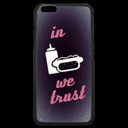 Coque iPhone 6 Plus Premium In Junk We trust Rouge ZG
