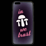 Coque iPhone 6 Plus Premium In Mushrooms We trust Rouge ZG