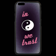 Coque iPhone 6 Plus Premium In Zen We trust Rouge ZG