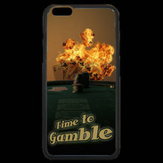 Coque iPhone 6 Plus Premium Poker flamme