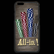 Coque iPhone 6 Plus Premium Poker all in