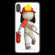 Coque  iPhone XS Max Premium Je suis Pompier