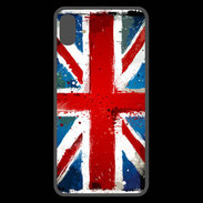Coque  iPhone XS Max Premium Tag Drapeau Anglais