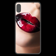 Coque  iPhone XS Max Premium Bouche sexy et brillante