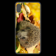 Coque  iPhone XS Max Premium Automne et Hérisson