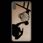Coque  iPhone XS Max Premium Basket en noir et blanc