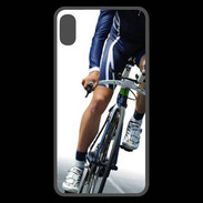 Coque  iPhone XS Max Premium Coureur Cycliste