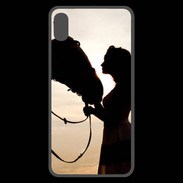 Coque  iPhone XS Max Premium Amour de cheval 10