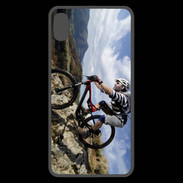 Coque  iPhone XS Max Premium VTT extrême en montagne