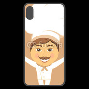 Coque  iPhone XS Max Premium Chef vintage 2