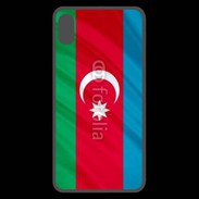 Coque  iPhone XS Max Premium Drapeau Azerbaidjan
