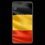 Coque  iPhone XS Max Premium drapeau Belgique