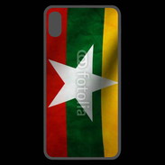 Coque  iPhone XS Max Premium Drapeau Birmanie