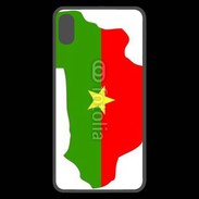 Coque  iPhone XS Max Premium drapeau Burkina Fasso