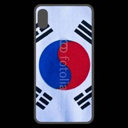 Coque  iPhone XS Max Premium Drapeau Corée du Sud