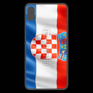 Coque  iPhone XS Max Premium Drapeau Croatie